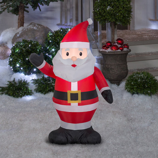3.5' Inflatable Santa lifestyle