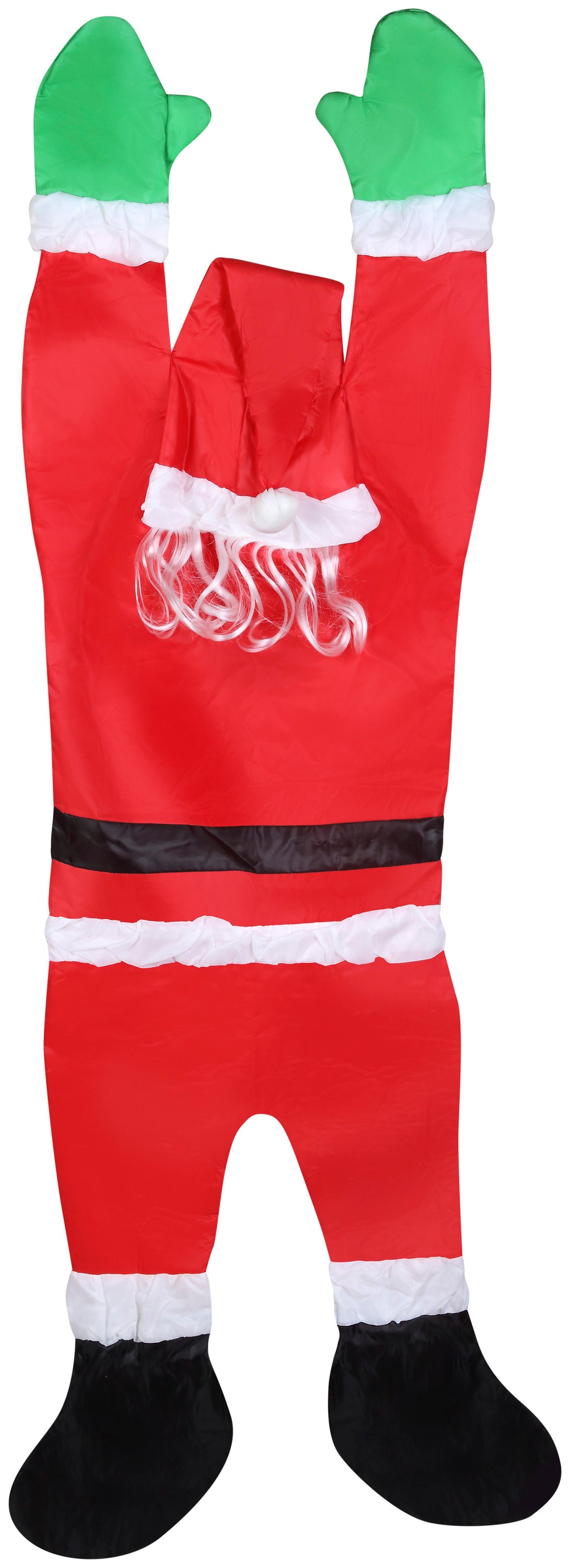5.5' Season's Greeters-Santa Hanging From Gutter