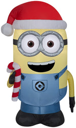 Load image into Gallery viewer, Airblown Dave w/ Candy Cane Universal Christmas Inflatable
