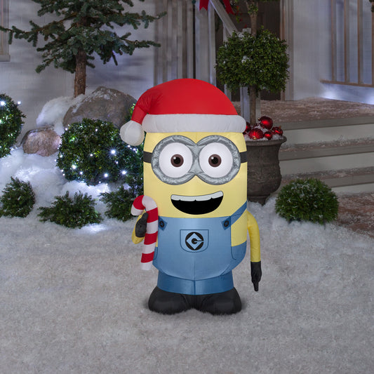 Dave w/ Candy Cane Universal Christmas Inflatable lifestyle