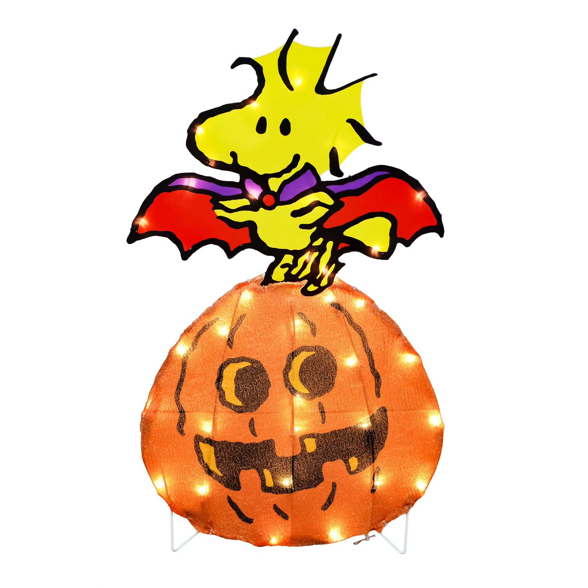 Peanuts 24in Peanuts Halloween 2D Yard Art Woodstock