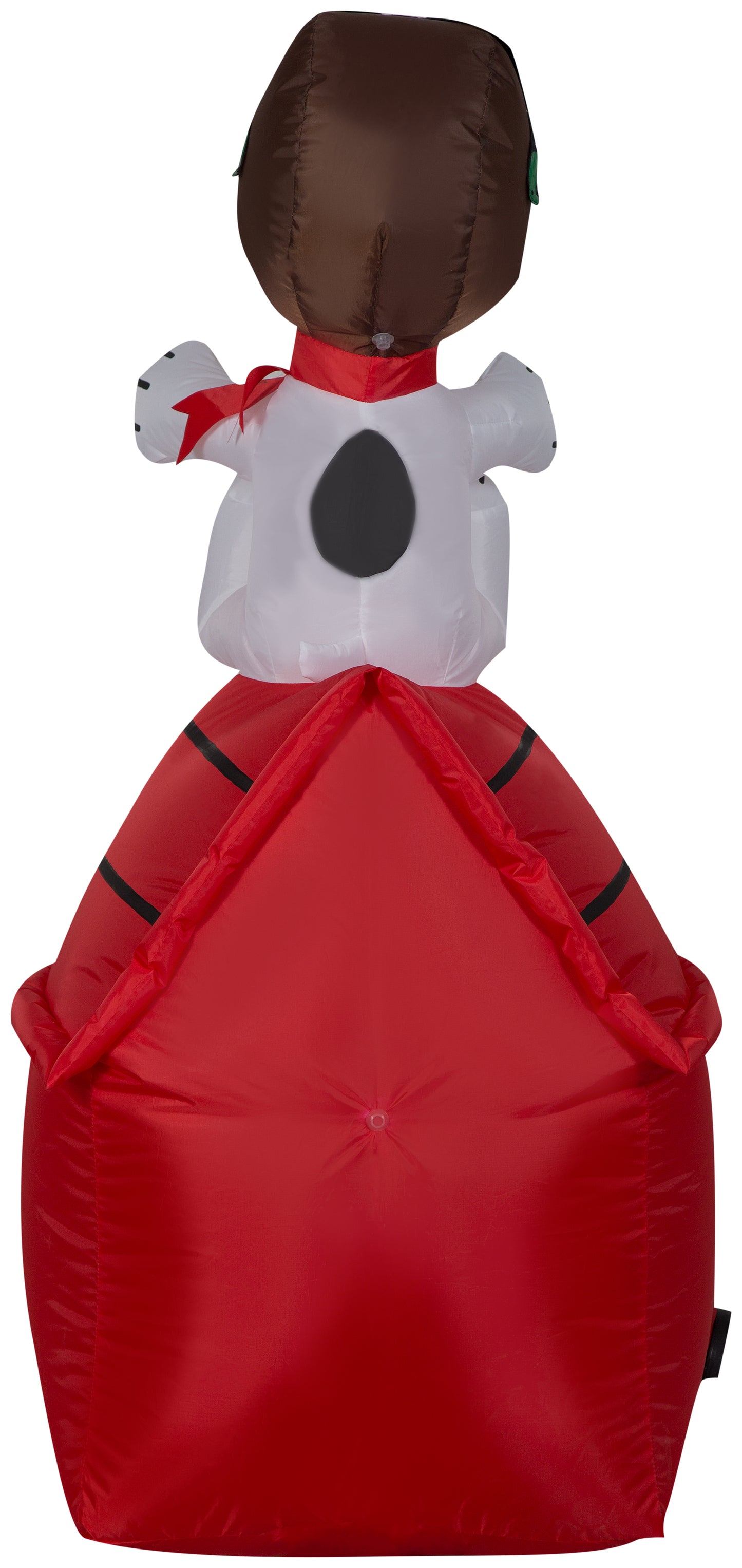 3.5-Ft Peanuts Snoopy on House Christmas Inflatable image 5