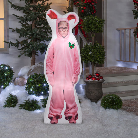 Photorealistic 6' A Christmas Story Ralphie Inflatable lifestyle