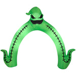 Load image into Gallery viewer, Gemmy Halloween Inflatable Oogie Boogie Archway, 10 ft Tall, Multi

