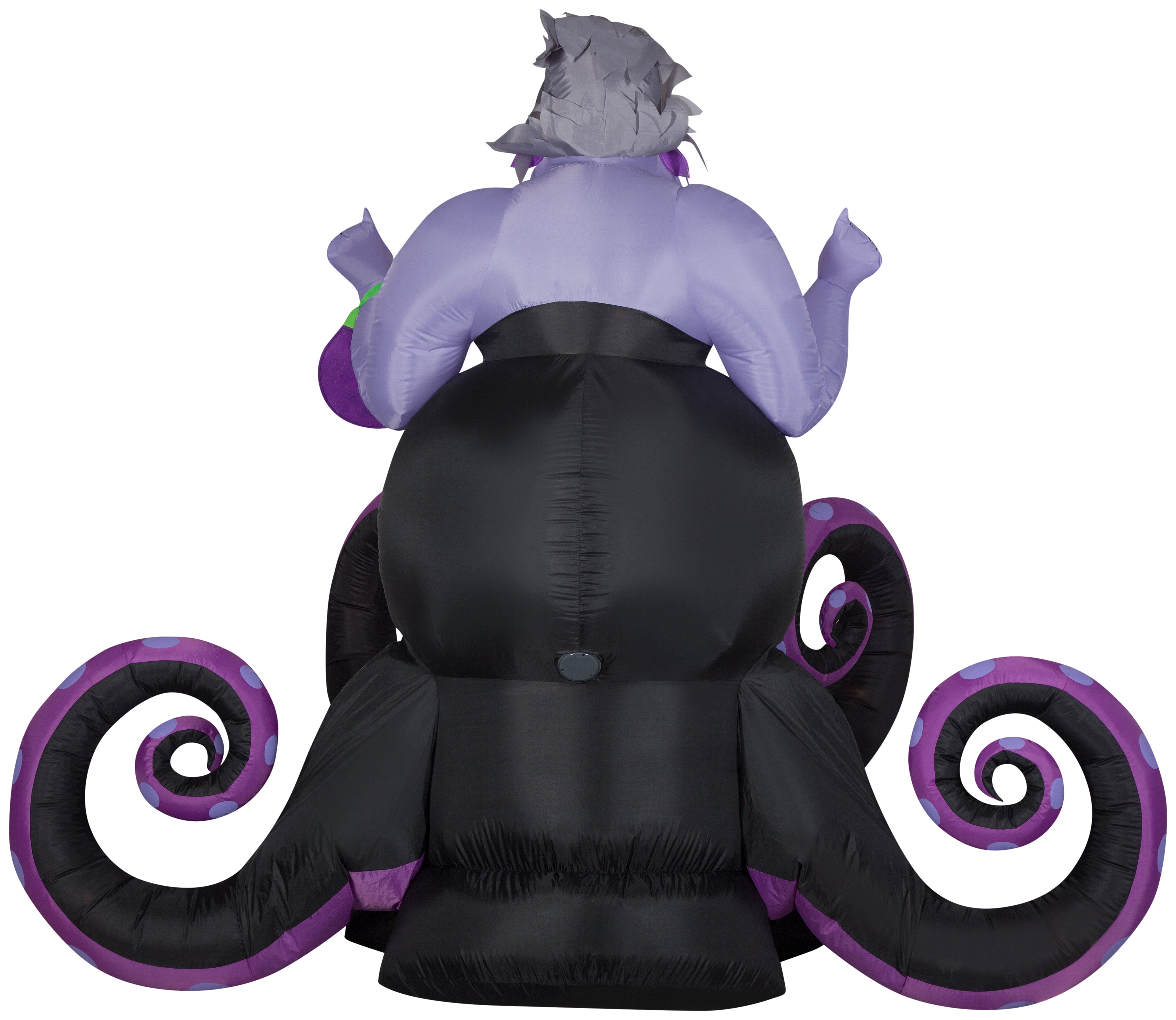 Gemmy 6 ft Tall Animated Projection Airblown Ursula Disney