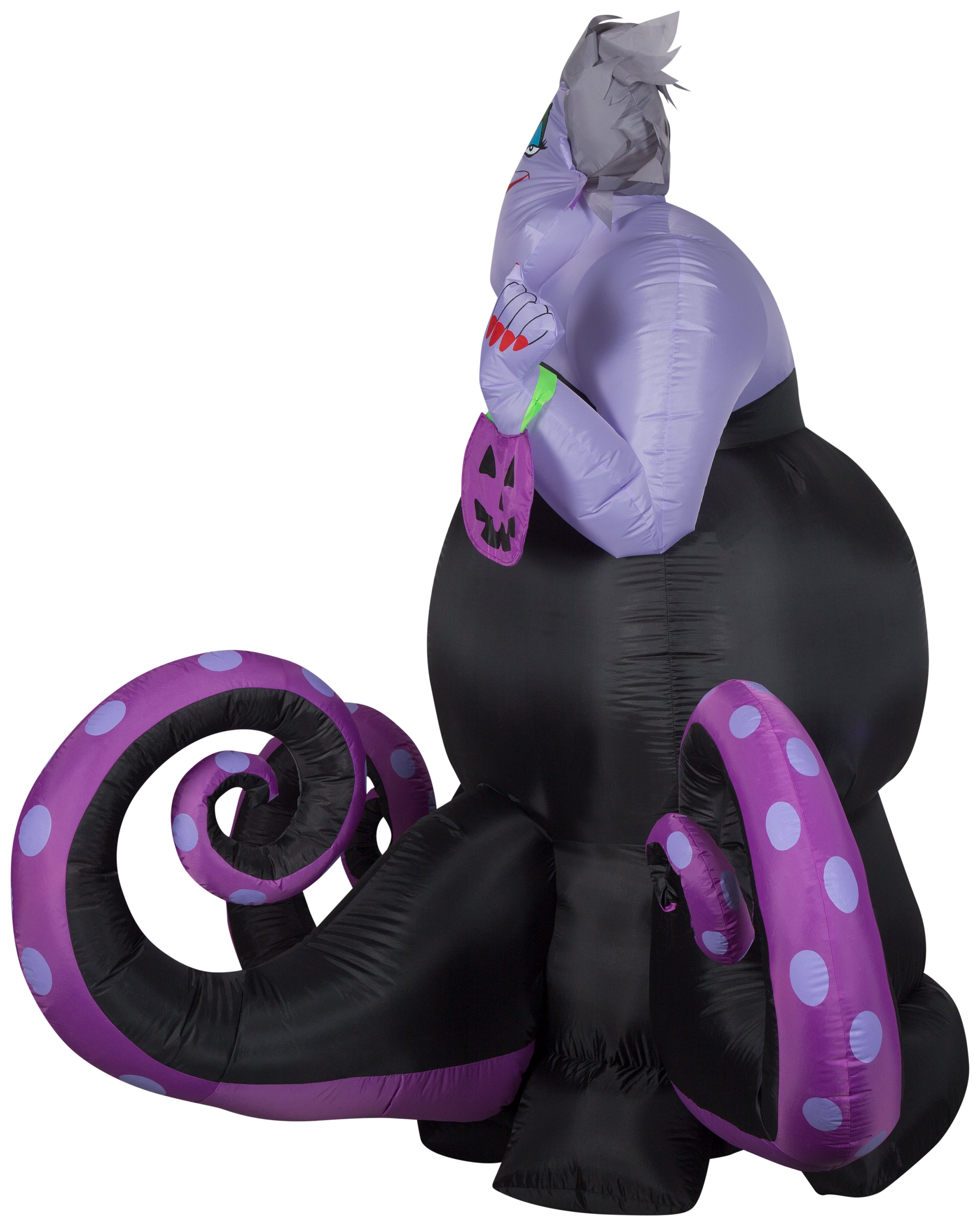 Gemmy 6 ft Tall Animated Projection Airblown Ursula Disney