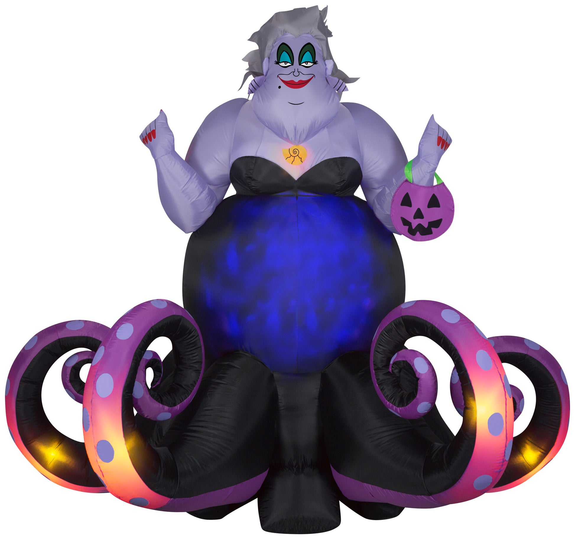 6-Ft Animated Disney Ursula Projection Inflatable
