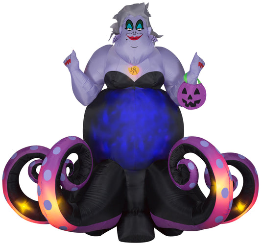 6-Ft Animated Disney Ursula Projection Inflatable