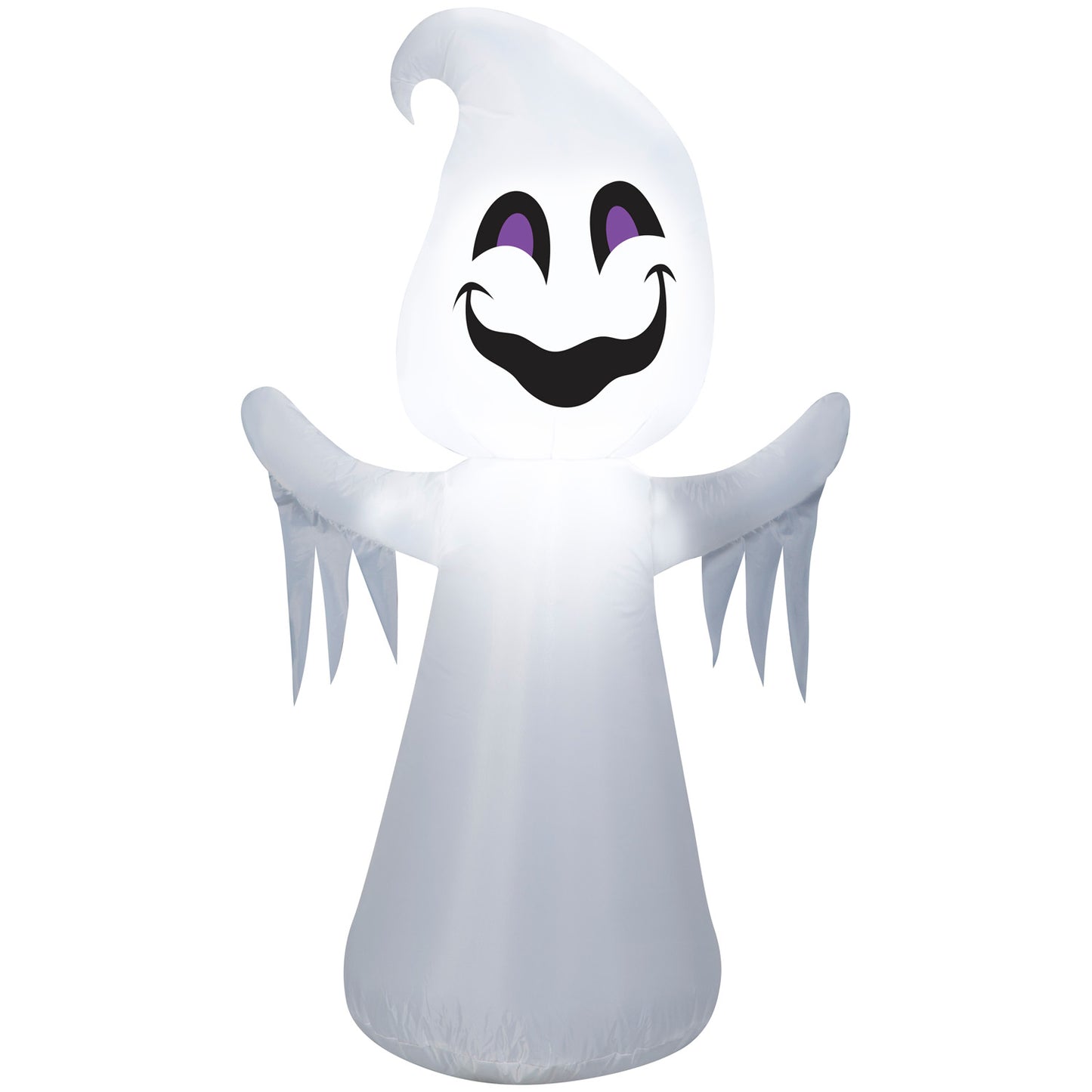 Halloween Inflatable Happy Ghost, 3.5 ft Tall
