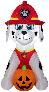 3' Airblown Marshall w/ Jack o Lantern Halloween Inflatable