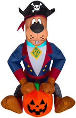 Load image into Gallery viewer, Gemmy Airblown Inflatable Scooby as Pirate WB, 3 ft Tall, Multicolored

