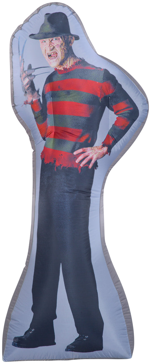 6' Photorealistic Freddy Kruger Halloween Inflatable