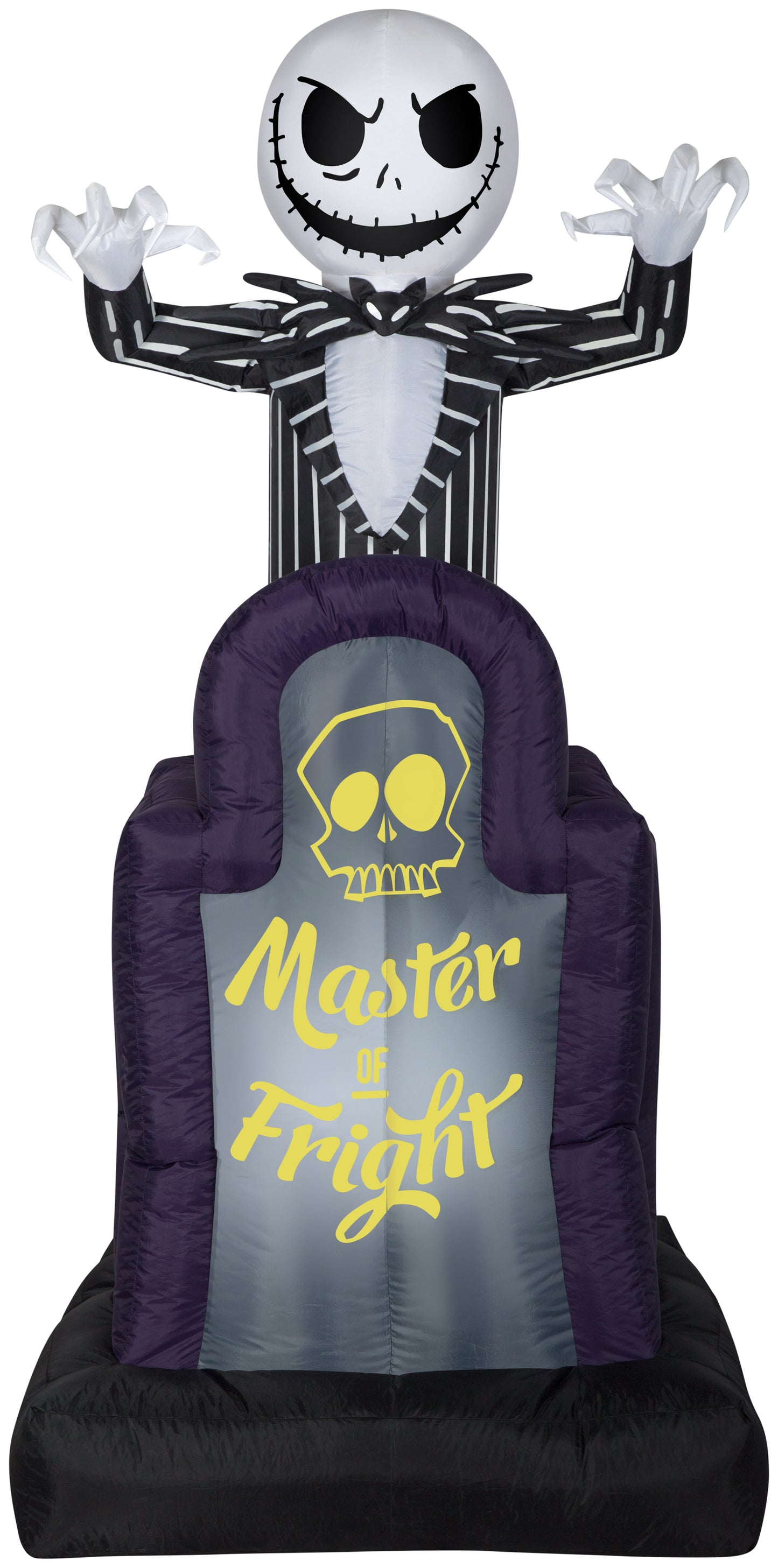6' Animated Inflatable Pop-Up Jack Skellington in Tombstone Disney
