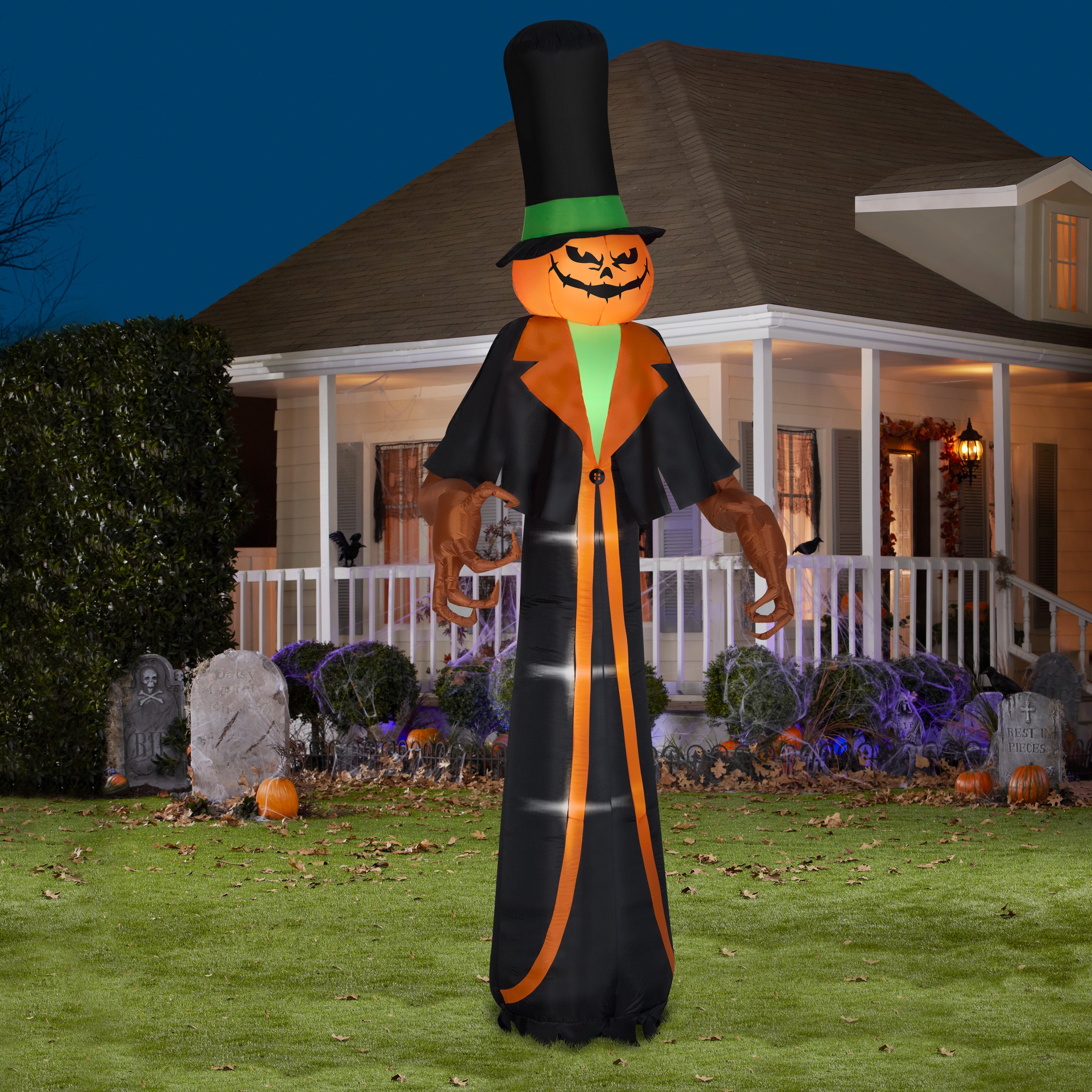 Gemmy Halloween Inflatable Clown 12FT Tall Indoor/Outdoor Holiday Decoration