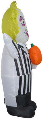 Load image into Gallery viewer, Gemmy Airblown Inflatable Beetlejuice, 3.5 ft Tall, black
