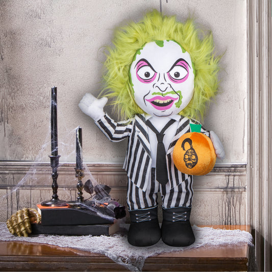 Beetlejuice Halloween Porch Greeter lifestyle