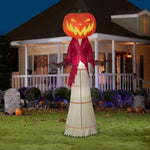 Load image into Gallery viewer, Projection Kaleidoscope Pumpkin King Nightmare Before Christmas Halloween Inflatable
