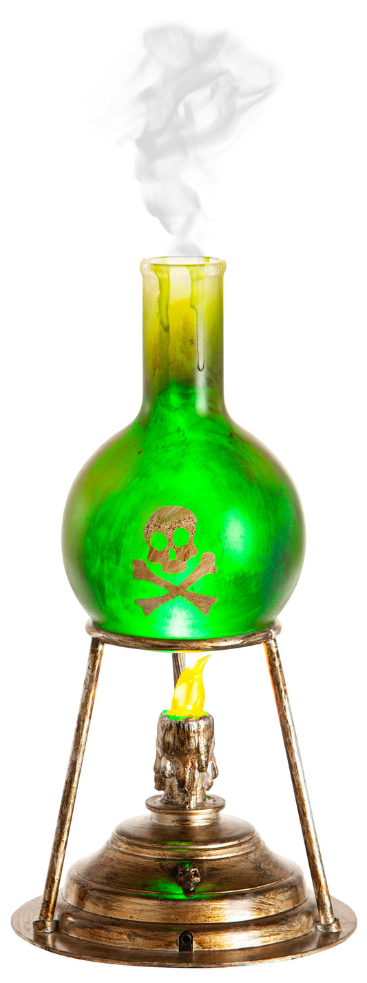 Table Top Misting Lab Beaker Animated Prop