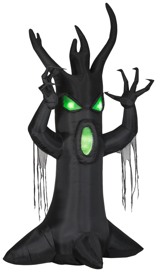 Giant Inflatable Scary Tree, 12 ft Tall, black