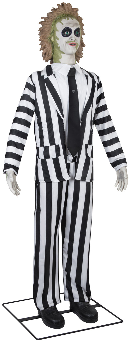 6' Tall Life Size Animated Beetlejuice Halloween Prop