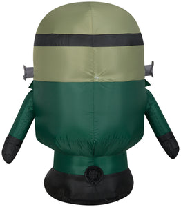 Gemmy Airblown Monster Minion FrankenBob Universal, 3 ft Tall, Multi