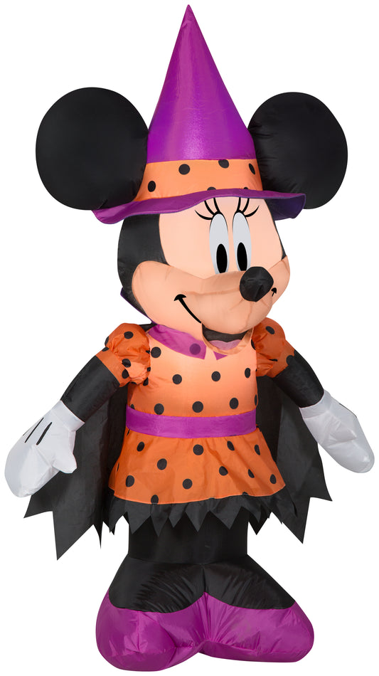 4" Inflatable Minnie as Witch Disney