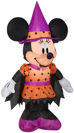 Load image into Gallery viewer, Gemmy 4&quot; Airblown Inflatable Minnie as Witch Disney
