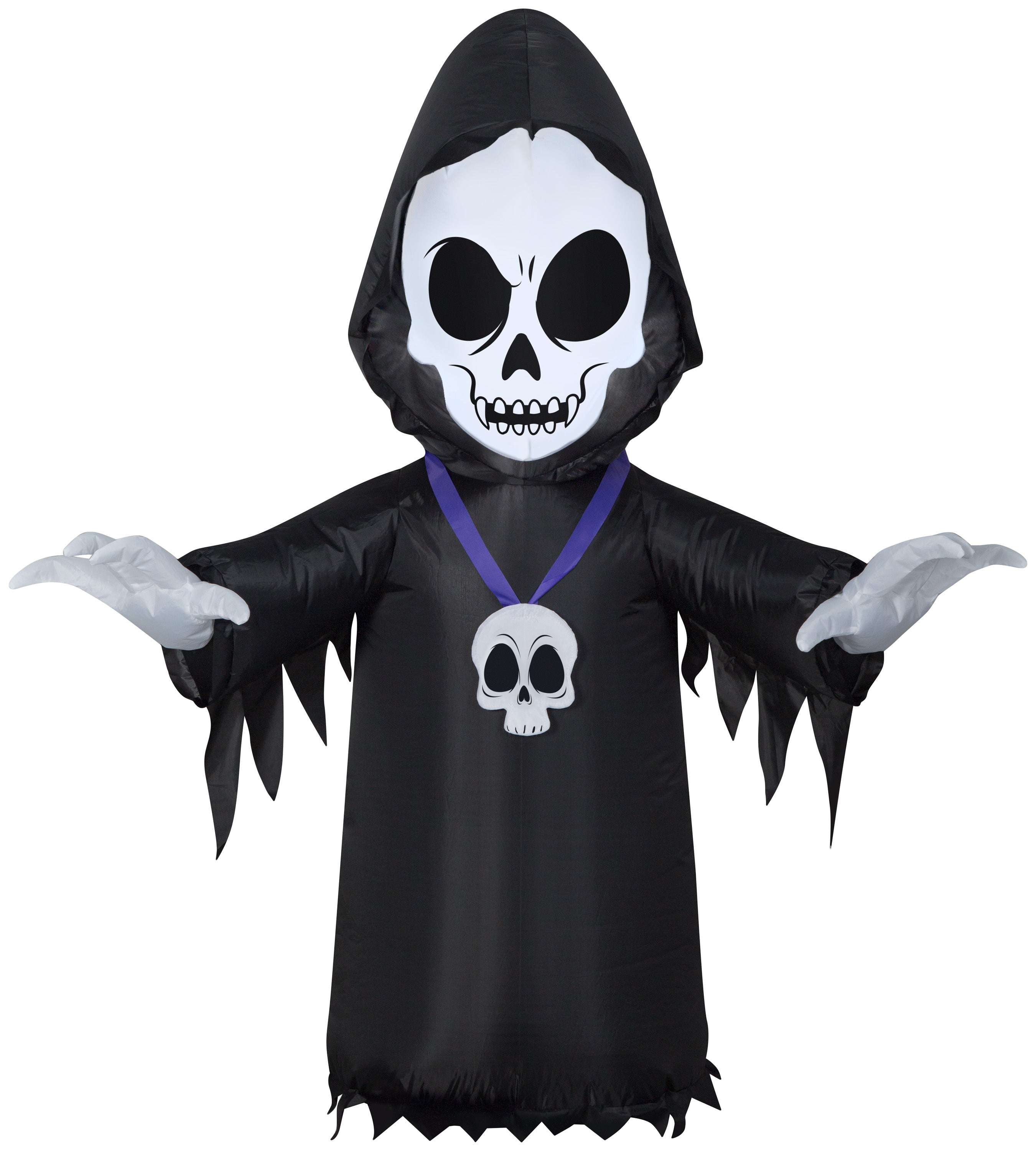 4' Airblown Inflatable Skull Reaper