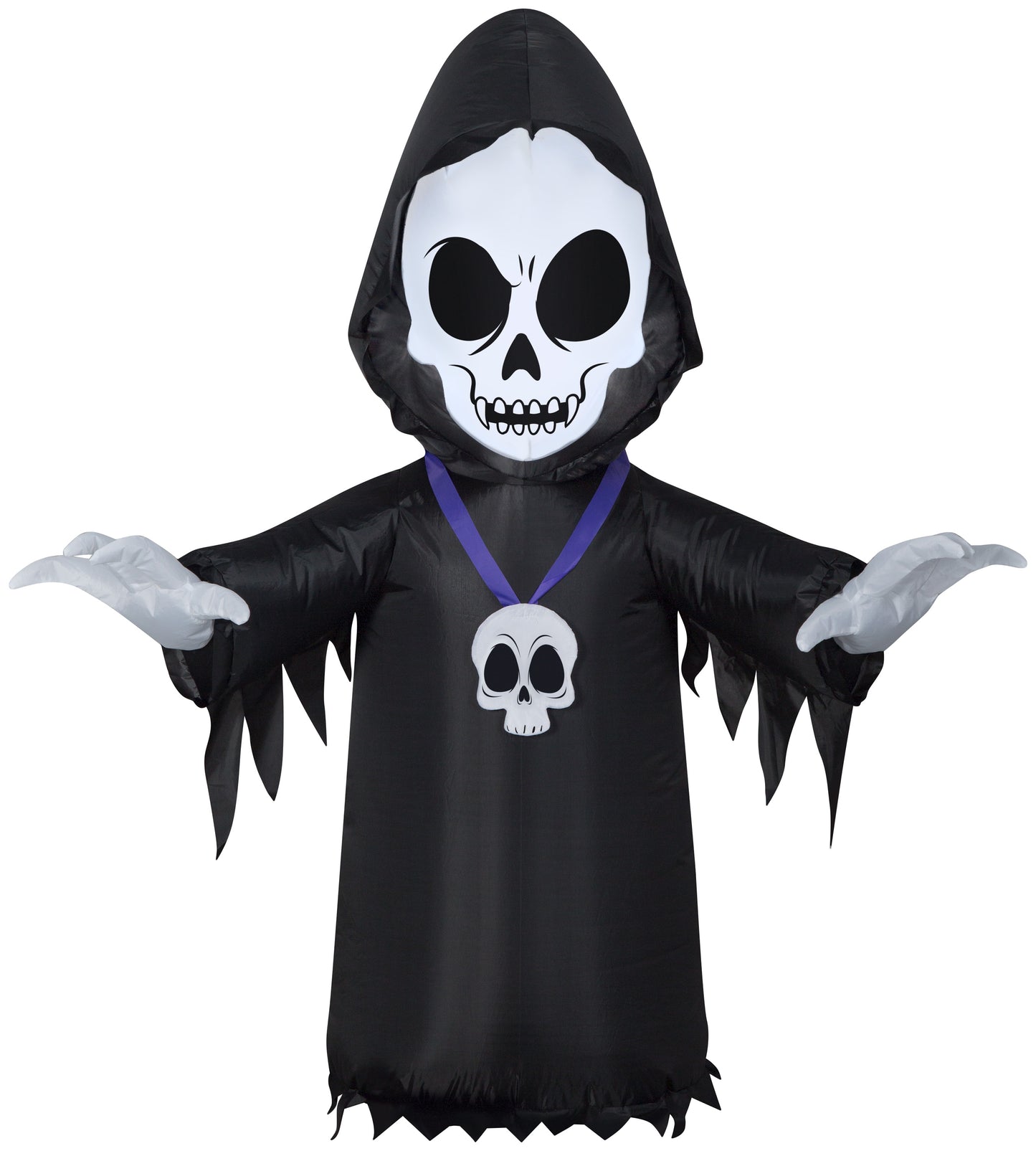 4' Inflatable Skull Reaper