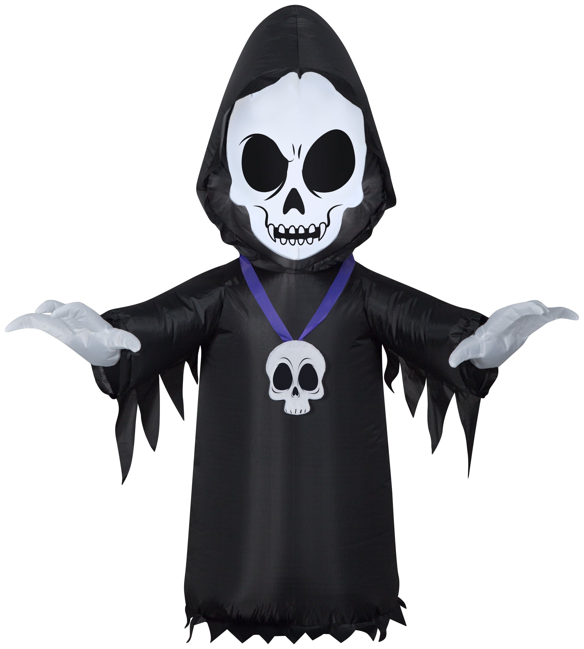 4' Inflatable Skull Reaper