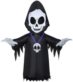 Load image into Gallery viewer, 4&#39; Airblown Inflatable Skull Reaper
