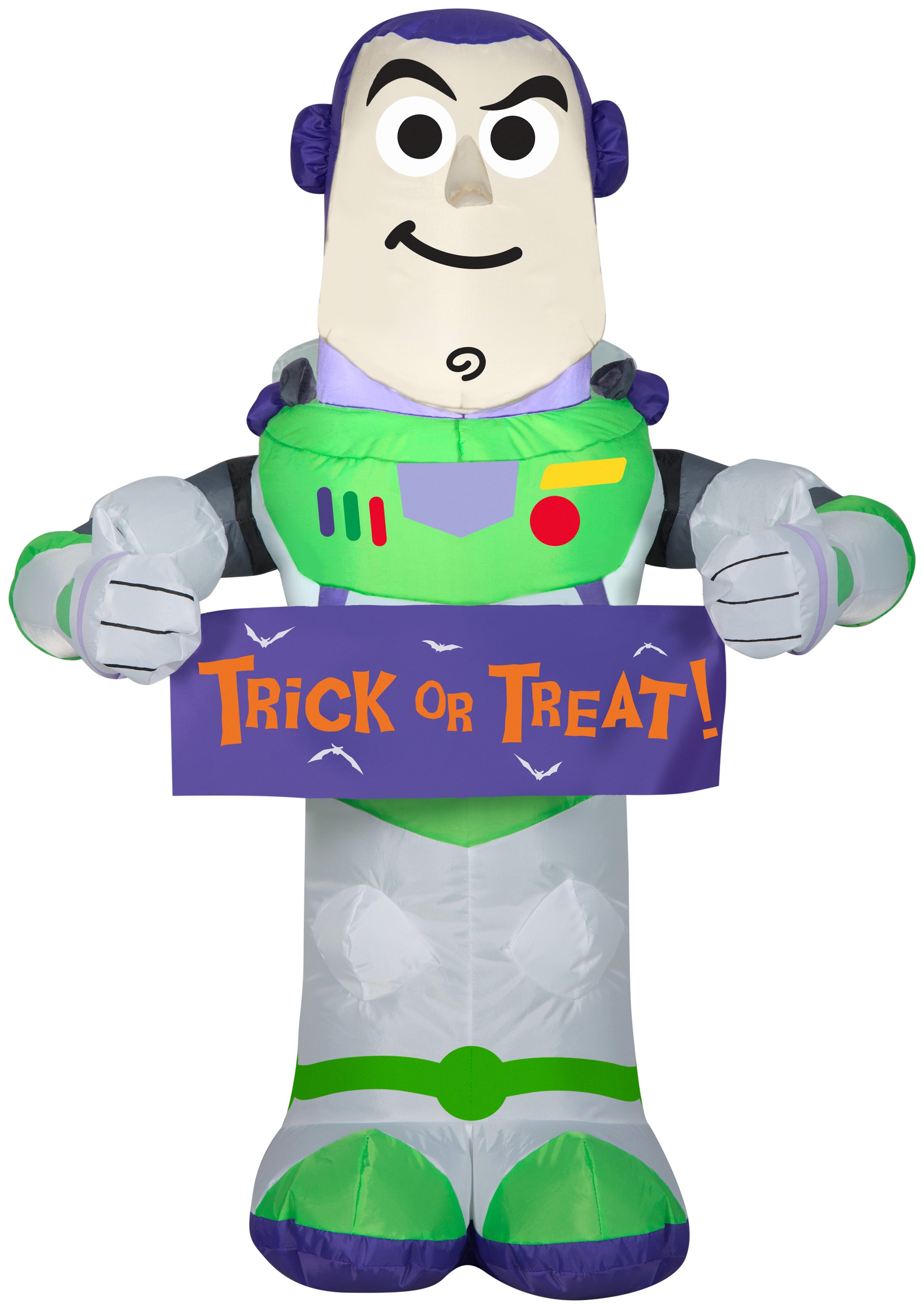 3.5' Airblown Stylized Buzz w/ Banner Disney Halloween Inflatable