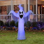 Load image into Gallery viewer, Gemmy Lightshow Airblown ShortCircuit Ghost OPP (Black Light), 6.5 ft Tall

