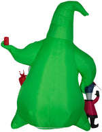 Load image into Gallery viewer, 7&#39; Airblown Oogie Boogie w/Creatures Nightmare Before Christmas Disney Scene Halloween Inflatable
