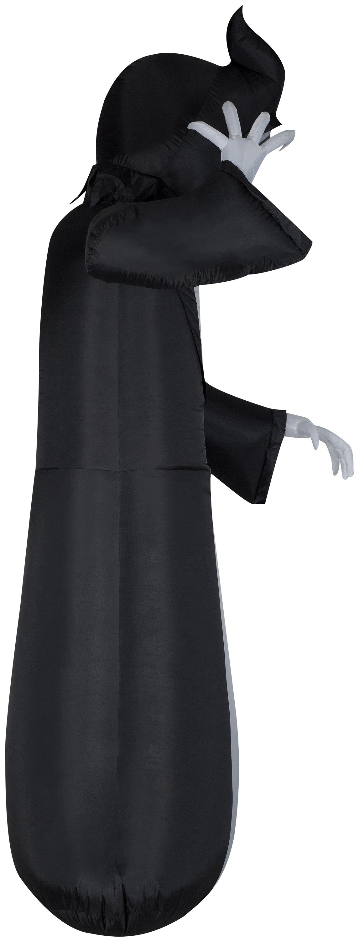 Gemmy Animated Airblown Inflatable Reaper, 9.5 ft Tall, Black