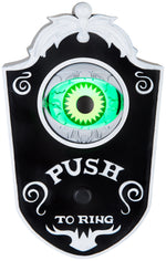 Load image into Gallery viewer, Gemmy Animated Decor Doorbell Eyeball Black &amp; White
