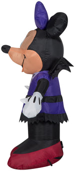 Load image into Gallery viewer, Gemmy Airblown Minnie in Bat Costume Disney , 3.5 ft Tall, Multicolored
