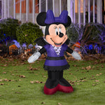 Load image into Gallery viewer, Gemmy Airblown Minnie in Bat Costume Disney , 3.5 ft Tall, Multicolored
