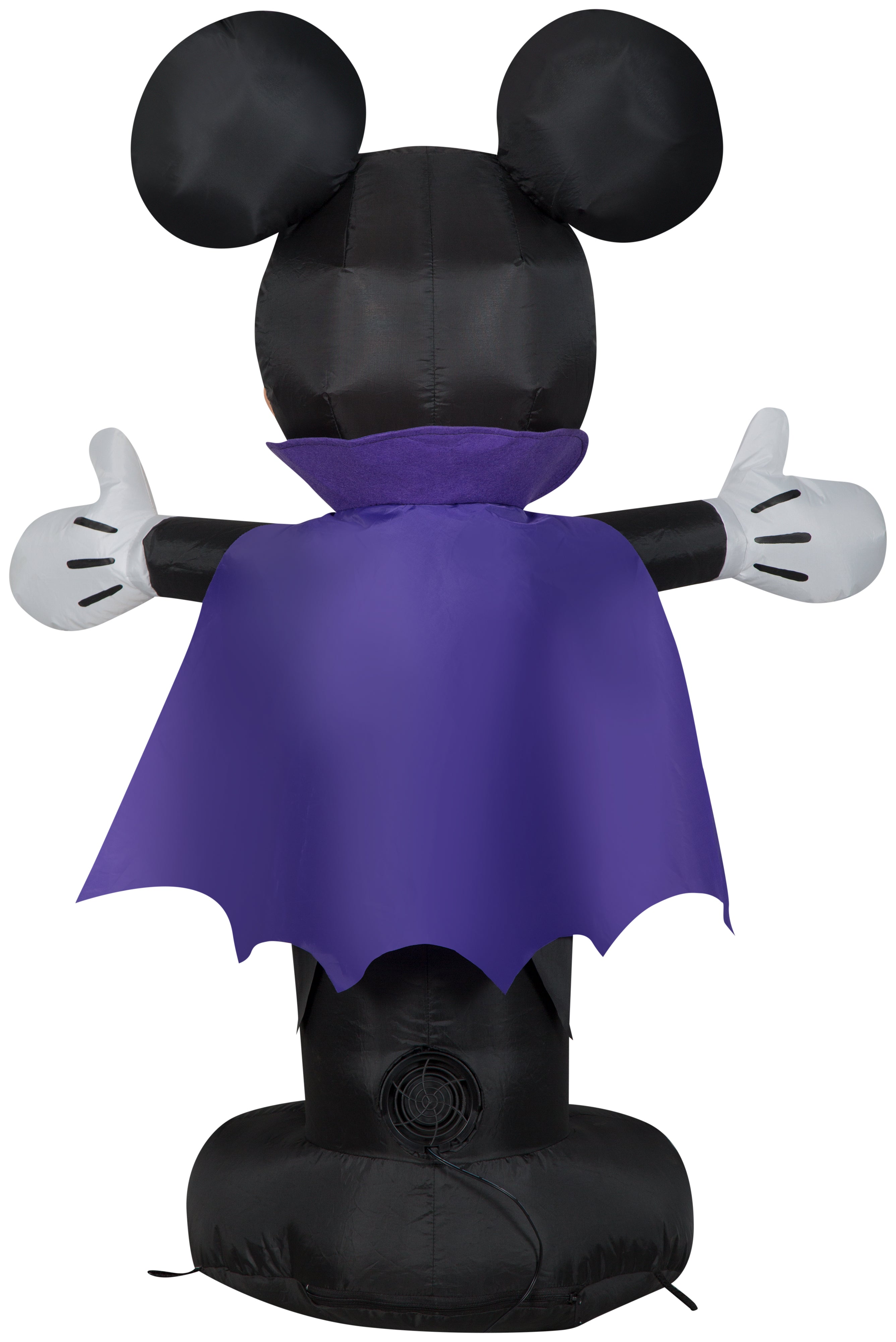 Gemmy Airblown Mickey in Vampire Costume Disney , 3.5 ft Tall, Multicolored