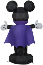 Load image into Gallery viewer, Gemmy Airblown Mickey in Vampire Costume Disney , 3.5 ft Tall, Multicolored
