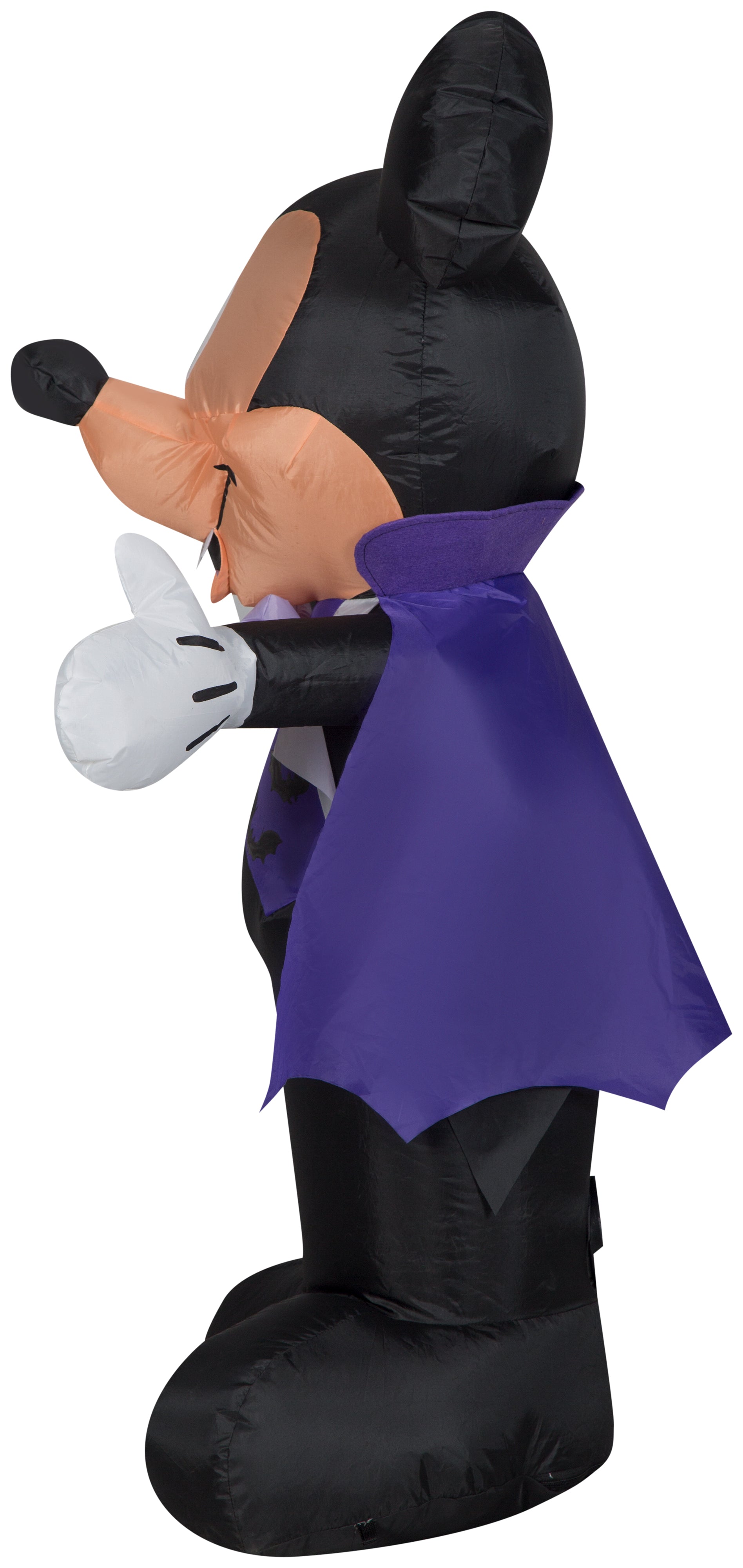 Gemmy Airblown Mickey in Vampire Costume Disney , 3.5 ft Tall, Multicolored