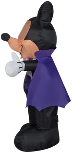Load image into Gallery viewer, Gemmy Airblown Mickey in Vampire Costume Disney , 3.5 ft Tall, Multicolored
