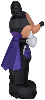 Load image into Gallery viewer, Gemmy Airblown Mickey in Vampire Costume Disney , 3.5 ft Tall, Multicolored
