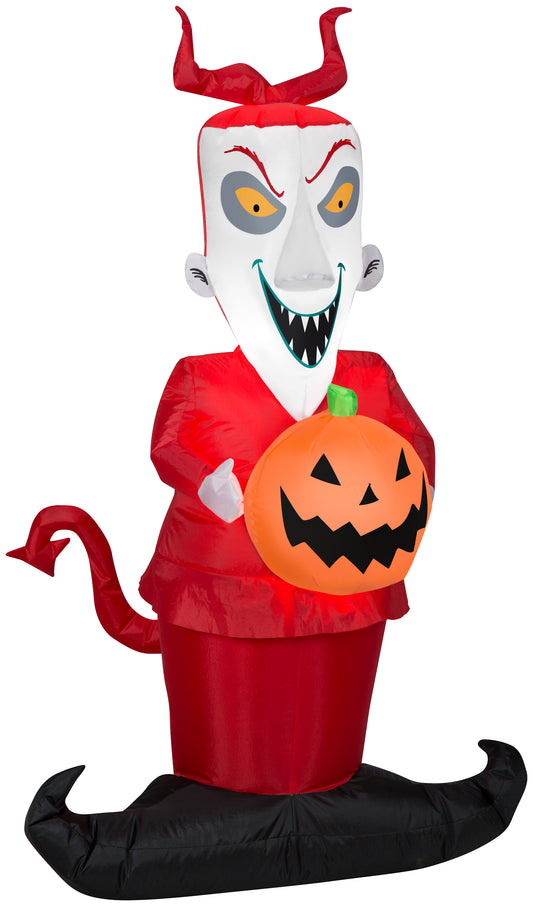 Lock from Nightmare Before Christmas Decor Disney, 4 ft Tall, red