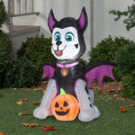 Load image into Gallery viewer, Gemmy 3 ft Tall Airblown Marshall as Bat Nick
