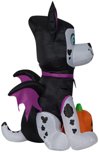 Gemmy 3 ft Tall Airblown Marshall as Bat Nick