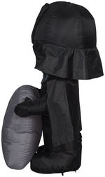 Load image into Gallery viewer, Gemmy 3.5&#39; Airblown Inflatable Stylized Darth Vader w/Tombstone Star Wars
