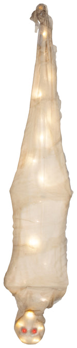 Load image into Gallery viewer, Gemmy 6ft Hanging Shaking Cocoon Willie Rott Mummy w/Red Eyes
