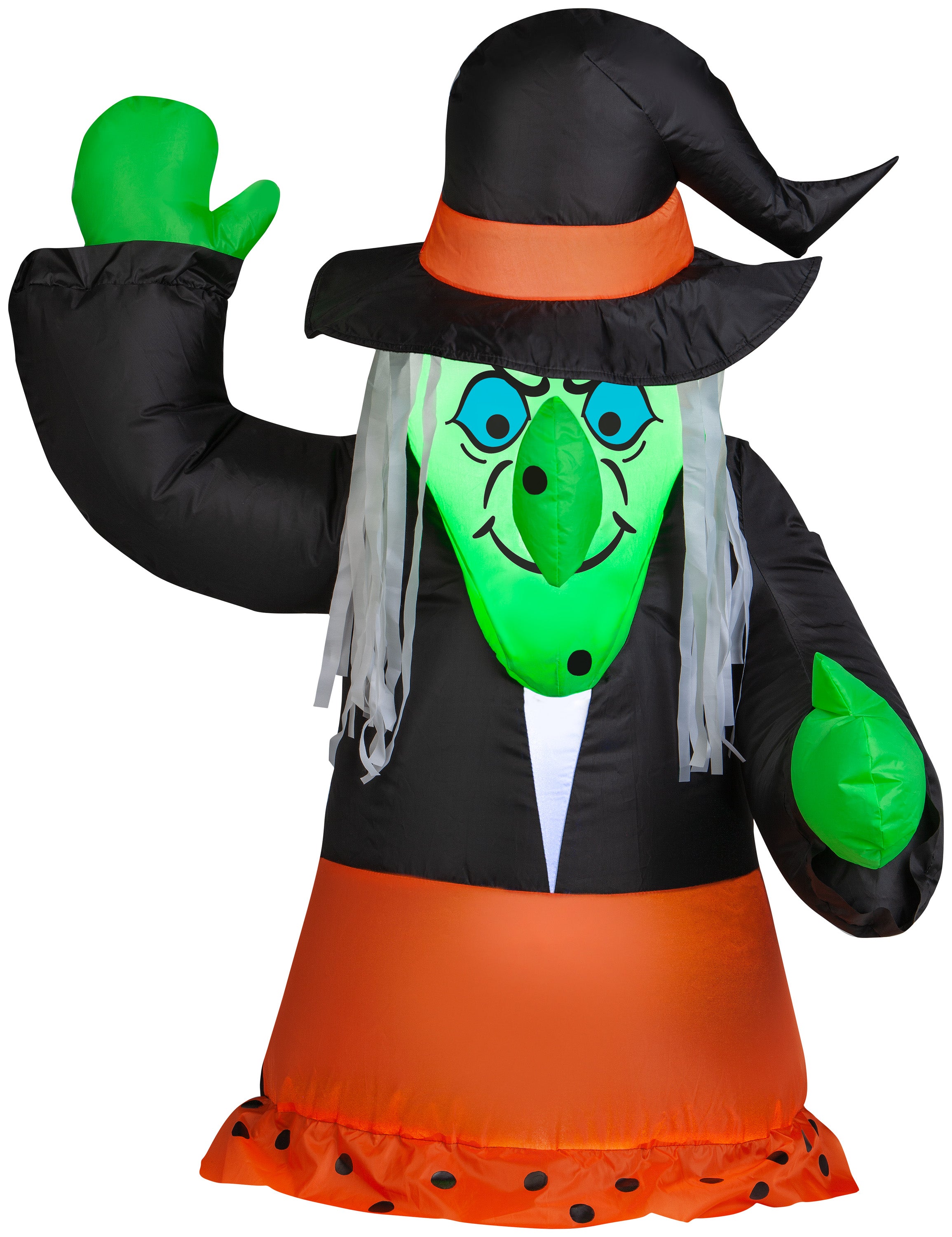 Gemmy Airblown Inflatable Car Buddy Witch