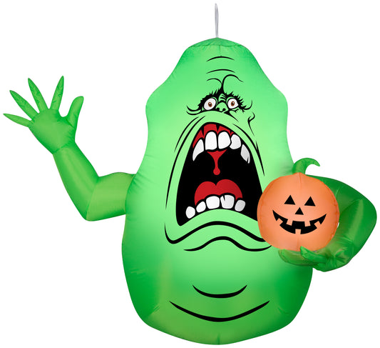 Hanging Slimer Ghostbusters, 5 ft Tall, green